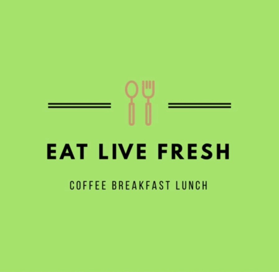 Eat Live Fresh Logo